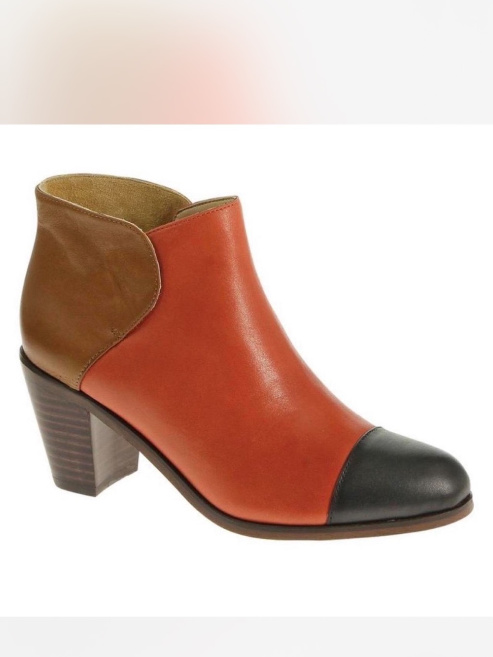 Wolverine 1000 Mile Samantha Pleet Women 10
Boots Red Brown Black Cap Toe Shoe